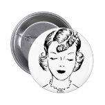 VIntage Girl Pin