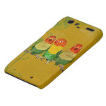 Vintage Gold Love Birds Case Motorola Droid RAZR Cover