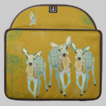 Vintage Golden Dearest Deer Macbook Sleeve macbook sleeves