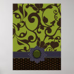Vintage Green Poster