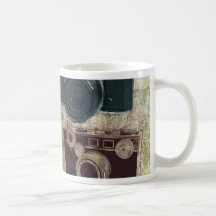 Vintage Grunge Retro Cameras Fashion Mug