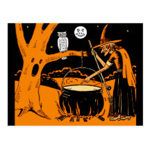 Vintage Halloween Art Post Cards