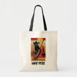 Vintage Halloween Customisable Trick-or-Treat Tote Bag