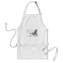 Vintage Halloween Greeting Cards Classic Posters Apron