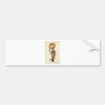 Vintage Halloween Greeting Cards Classic Posters Bumper Stickers