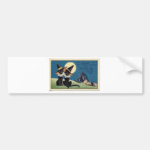 Vintage Halloween Greeting Cards Classic Posters Bumper Stickers