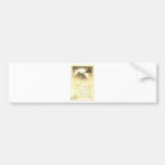 Vintage Halloween Greeting Cards Classic Posters Bumper Sticker