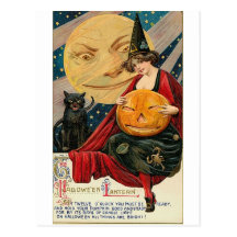 Vintage Halloween Greeting Cards Classic Posters Post Cards