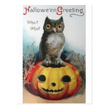 Vintage Halloween Greeting Cards Classic Posters Postcard