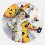 Vintage Halloween Greetings Sticker