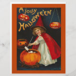 Vintage Halloween Personalized Flyer