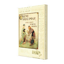 Vintage Hand Cream Advertising Gallery Wrap Canvas