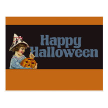Vintage Happy Halloween Postcards