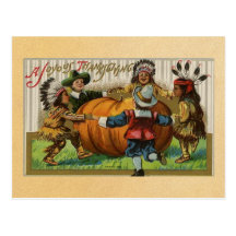 Vintage Happy Thanksgiving Postcards