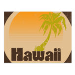 Vintage Hawaii Logo postcards