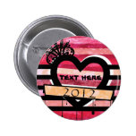 vintage heart 2012 pin