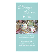 Vintage Hire Rack Card