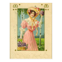 Vintage Holiday Art Easter Postcard