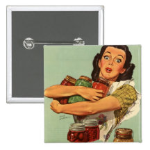 Vintage Housewife Pins