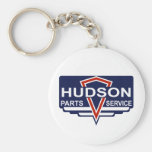 Vintage Hudson parts sign Keychains
