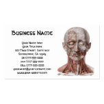 Vintage Human Anatomy Head Neck Face Business Card