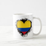 Vintage I Love Colombia Coffee Mug