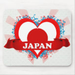 Vintage I Love Japan Mousemats