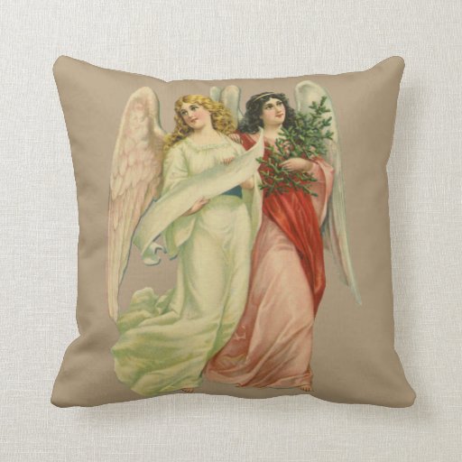 Victorian Christmas Cushions, Victorian Christmas Throw Cushions