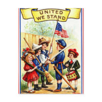 Vintage Independence Day Post Card