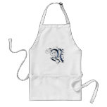 Vintage Initial N Aprons