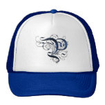 Vintage Initial P Mesh Hat