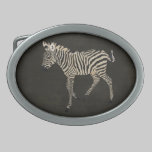 Vintage Ivory & Black Zebra Buckle belt buckles