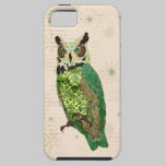 Vintage Jade Ornate Owl iPhone Case casemate cases