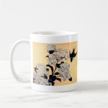 Vintage Japanese Hydrangea Mug