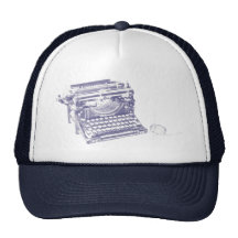 Vintage keyboard and mouse hat