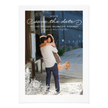Vintage Lace Save the Date Announcement