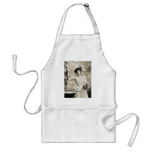 Vintage lady apron