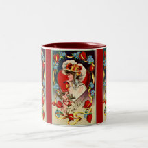 Vintage Lady Valentine's Mug