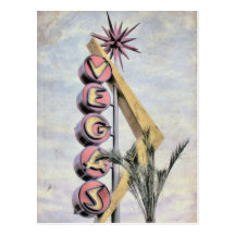 Vintage Las Vegas Postcard