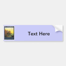Vintage Le Maroc Morocco Bumper Stickers
