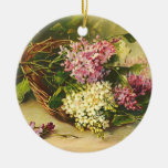 Vintage Lilacs Ornament