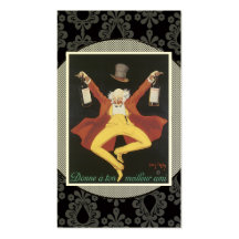 Vintage Liquor Business Card