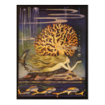 Vintage Little Mermaid Ocean Coral Fairy Tale Post Cards