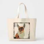 Vintage Llama Art Bag