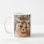 Vintage Louis Wain Wallpaper Cat Mug
