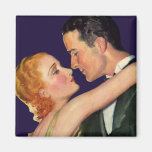 Vintage Love and Romance, Romantic Hollywood Refrigerator Magnet