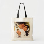 Vintage Love Romance, Couple in a Loving Embrace Bags