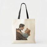 Vintage Love Romance Newlyweds Shall We Dance? Canvas Bags