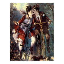 Vintage Lovers Post Cards