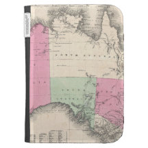 Vintage Map of Australia (1862) Kindle Covers